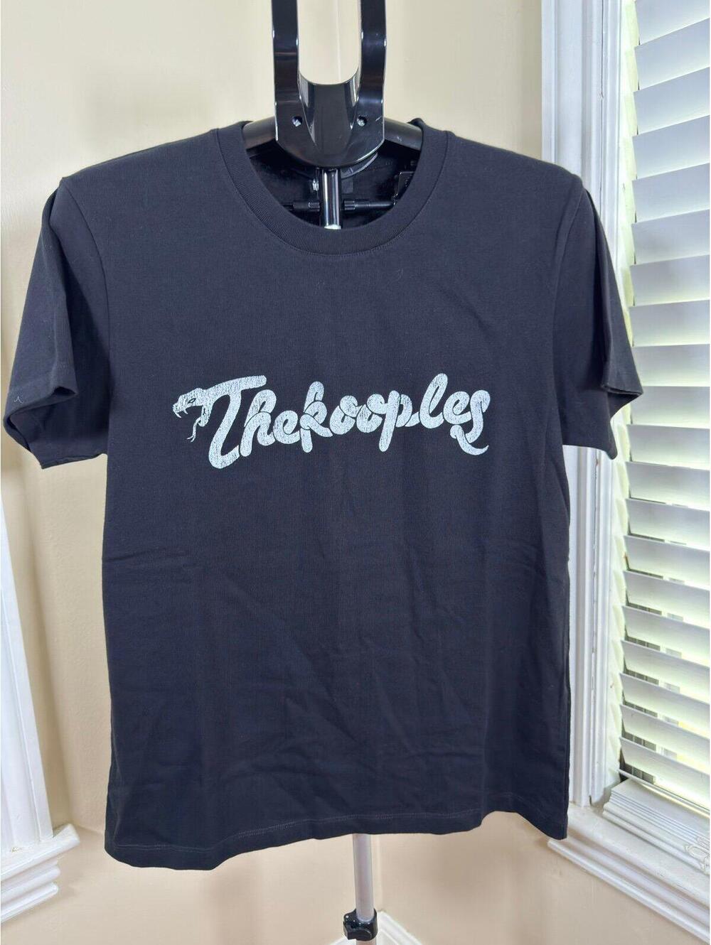 The Kooples Women’s Small Black Logo Graphic T-Shirt Size 2 NWT
